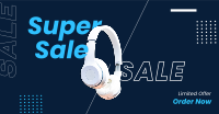 Super Sale Headphones Facebook ad Image Preview