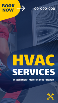 HVAC Services Instagram reel Image Preview