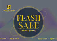 Flash Sale Discount Postcard Image Preview