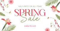 Sale of Spring Facebook ad Image Preview