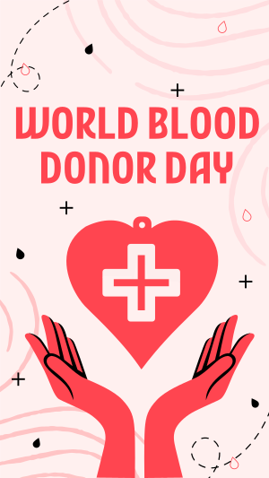 Handy Blood Donation Facebook story Image Preview