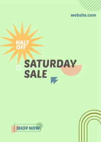 Saturday Sale Poster Image Preview