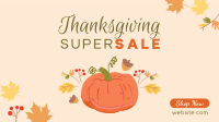 Thanksgiving Pumpkin Sale Facebook event cover Image Preview