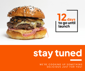 Burger Shack Launch Facebook post