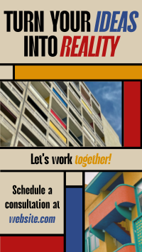 Mondrian Architectural Services Facebook story Image Preview