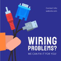 Wiring Problems Instagram Post Design
