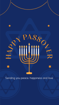 Happy Passover Greetings Instagram reel Image Preview