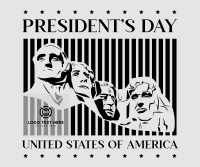 Mount Rushmore Presidents Facebook Post Design