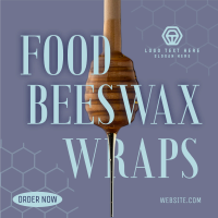 Natural Beeswax  Linkedin Post Design