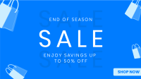 Minimalist End of Season Sale Animation Image Preview