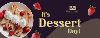 Berry Merry Strawberry Facebook cover Image Preview