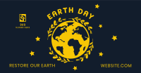 Restore Earth Day Facebook Ad Design