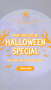 Halloween Special Sale Instagram Reel Preview