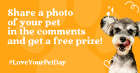 Cute Pet Lover Giveaway Facebook ad Image Preview