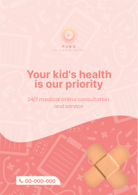 Pediatric Health Care Poster Image Preview
