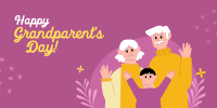 World Grandparent's Day Twitter Post Design