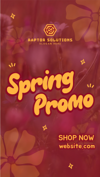 Spring Promo TikTok Video Image Preview