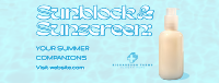 Sunscreen Beach Companion Facebook Cover Image Preview