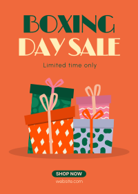 Boxing Day Clearance Sale Poster Image Preview
