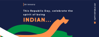 Indian Ribbon Facebook cover Image Preview