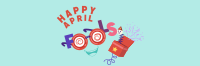 April Fools Glasses Twitter header (cover) Image Preview