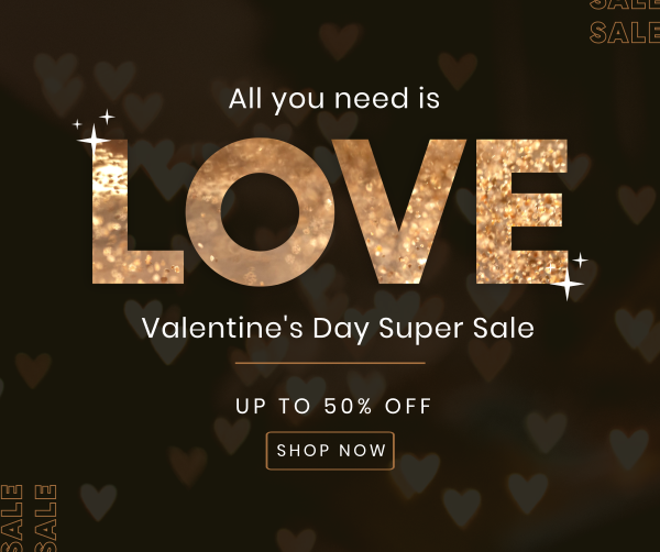 Love Deals Facebook Post Design Image Preview