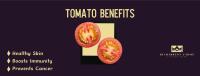 Health Benefits of Tomato Facebook Cover Image Preview