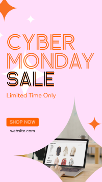 Quirky Cyber Monday Sale Facebook Story Design