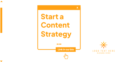 Content Strategy Facebook ad Image Preview