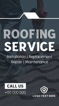 Roofing Professional Services Instagram Story Design