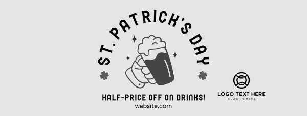 St. Patrick's Deals Facebook Cover Design Image Preview
