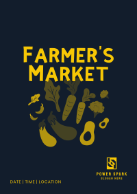 Farmers Market Poster Image Preview