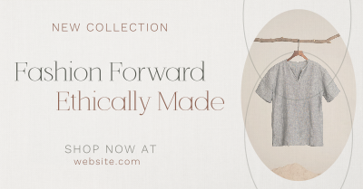 Sustainable Menswear Collection Facebook ad Image Preview