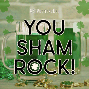 St. Patrick's Shamrock Instagram post Image Preview