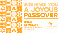 Abstract Geometric Passover Video Image Preview
