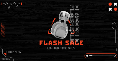 Tech Flash Sale Facebook ad Image Preview