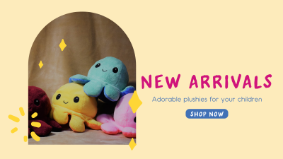 Adorable Plushies Facebook event cover Image Preview