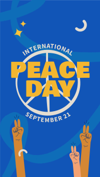 Peace Day YouTube short Image Preview