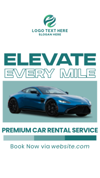 Premium Car Rental Instagram story Image Preview