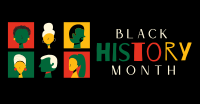 Happy Black History Facebook Ad Design