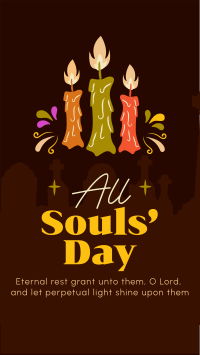 All Souls Day Prayer Instagram Story Design
