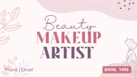 Beauty Make Up Artist Facebook Event Cover Image Preview