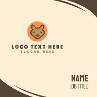 Baby Joey Kangaroo Business Card Design