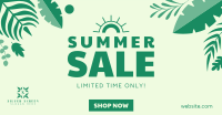 Super Summer Sale Facebook Ad Design