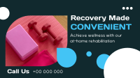 Convenient Recovery Facebook Event Cover Design