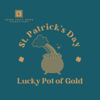 Lucky Pot of Gold Instagram Post Design