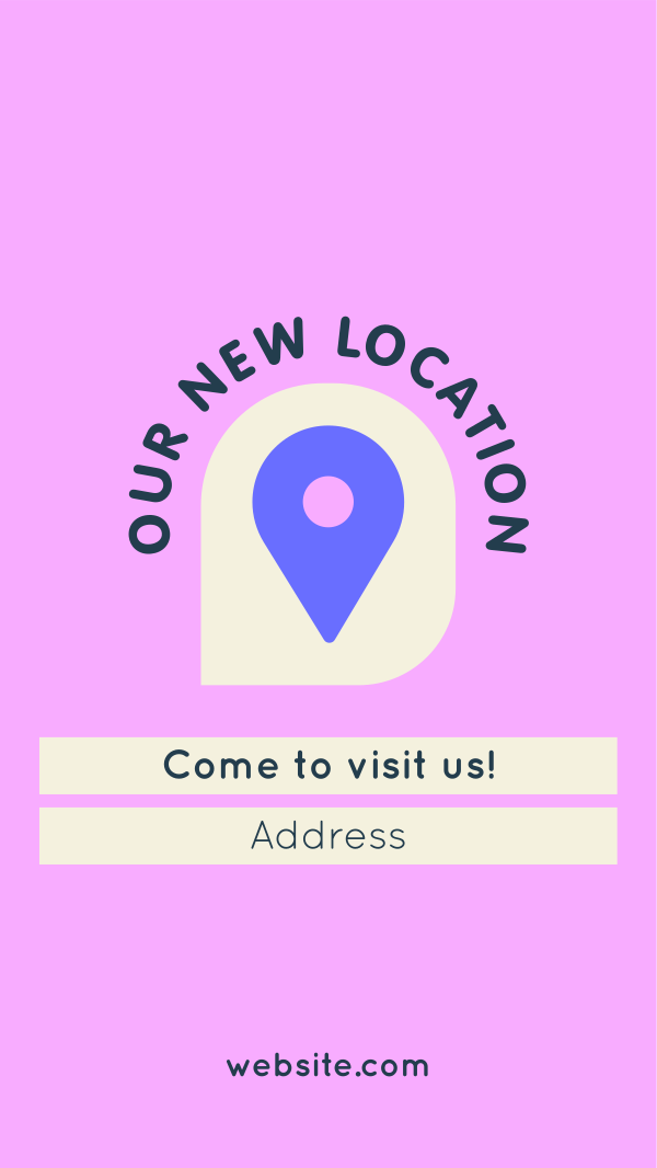 New Business Location Facebook Story Design Image Preview