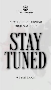 Minimalist New Product Stay Tuned  TikTok video Image Preview