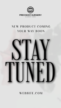 Minimalist New Product Stay Tuned  TikTok Video Image Preview