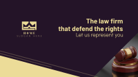 Law Firm Zoom Background Image Preview